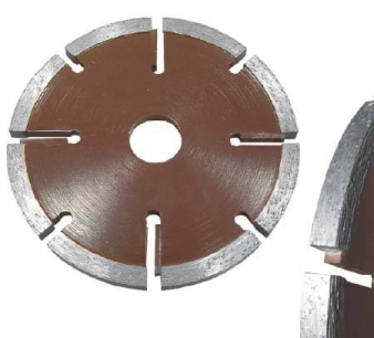 Diamentowa tarcza do usuwania zapraw z płytką wygarniającą HM śr.125mm